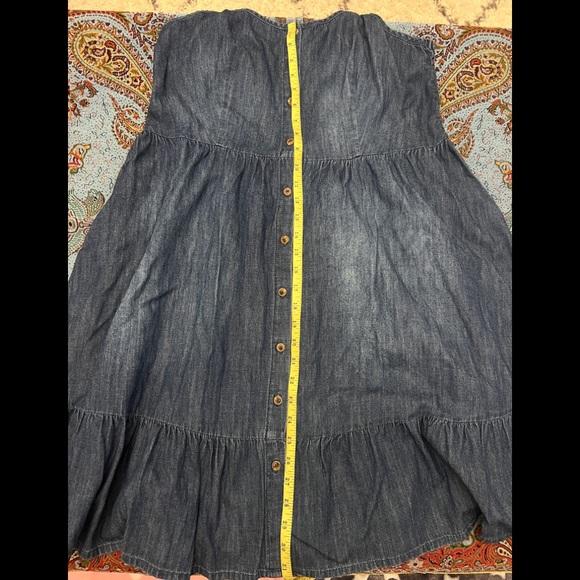 NWOT Adorable Jean dress - Picture 7 of 12